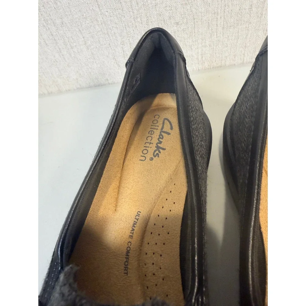 Clarks Collection Leather Loafers- Westlynn Bay Women‎ size 8M